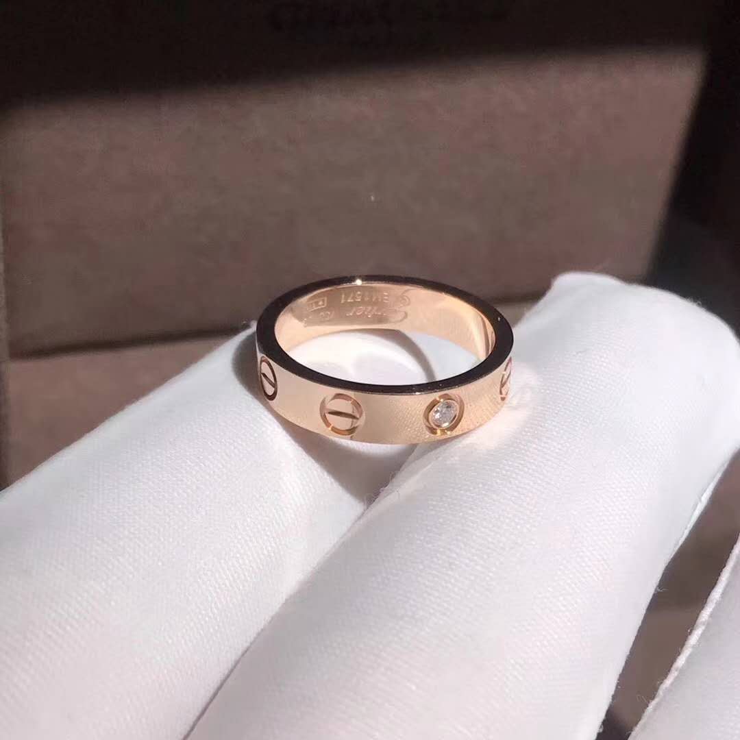 Inspired Cartier Love Wedding Band with 