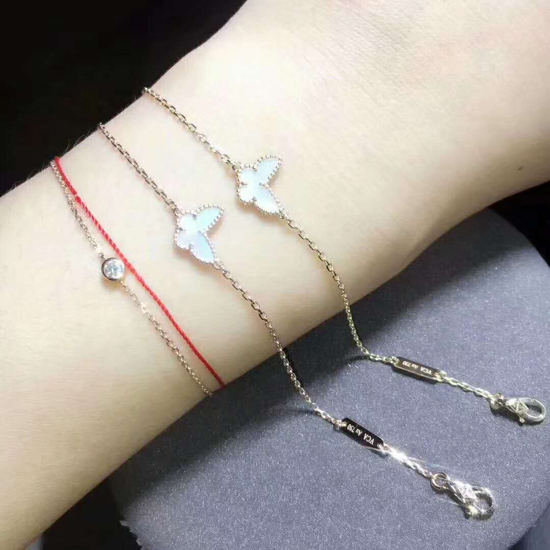 van cleef butterfly bracelet